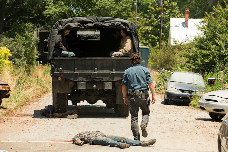 Illustration for article titled Negan Beats the Humanity Back Into Rick on The Walking Dead